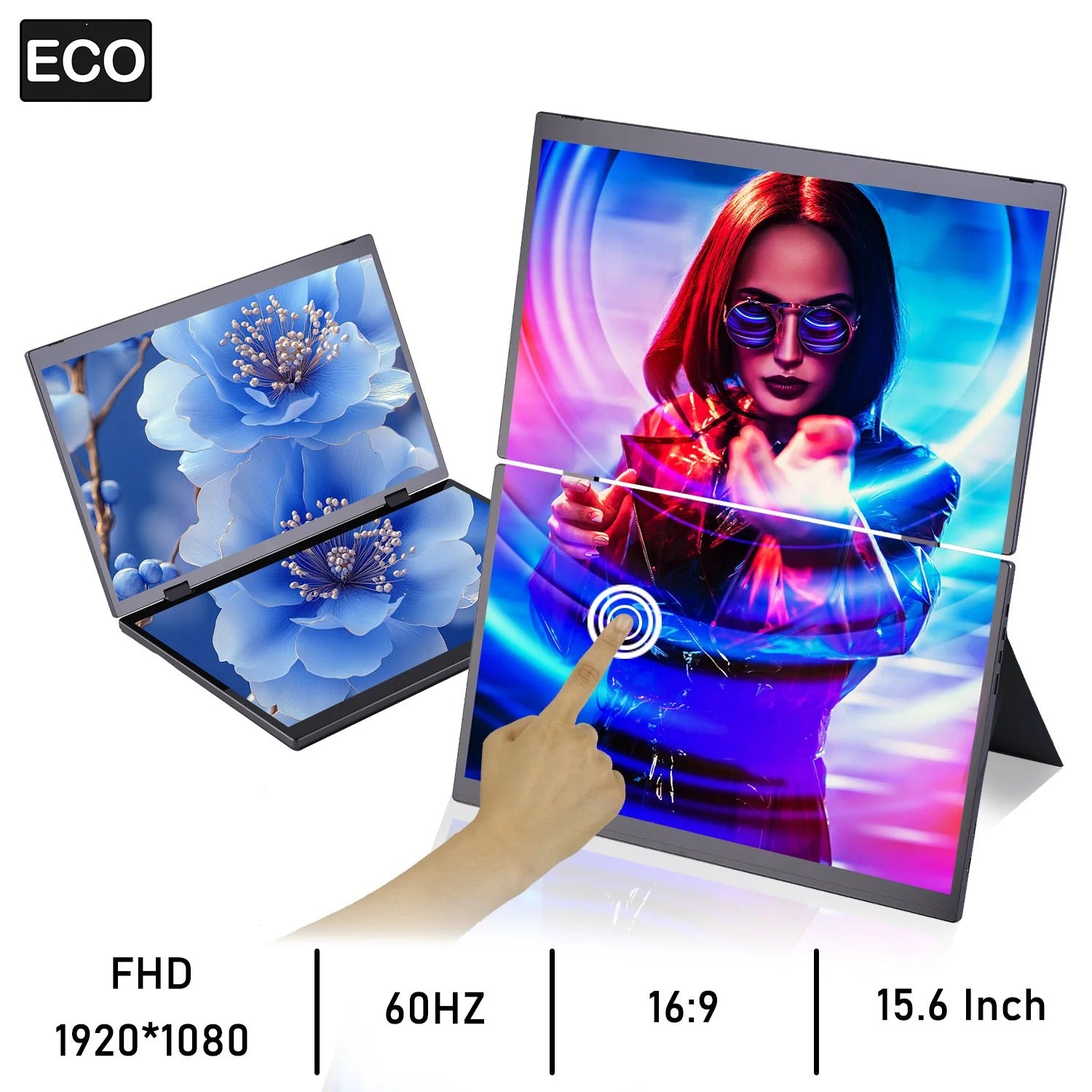 Écran Portable 14/15,6/18,5" – PC, Console & Mobile